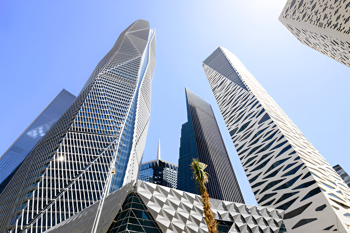 KAFD Riyadh skyline